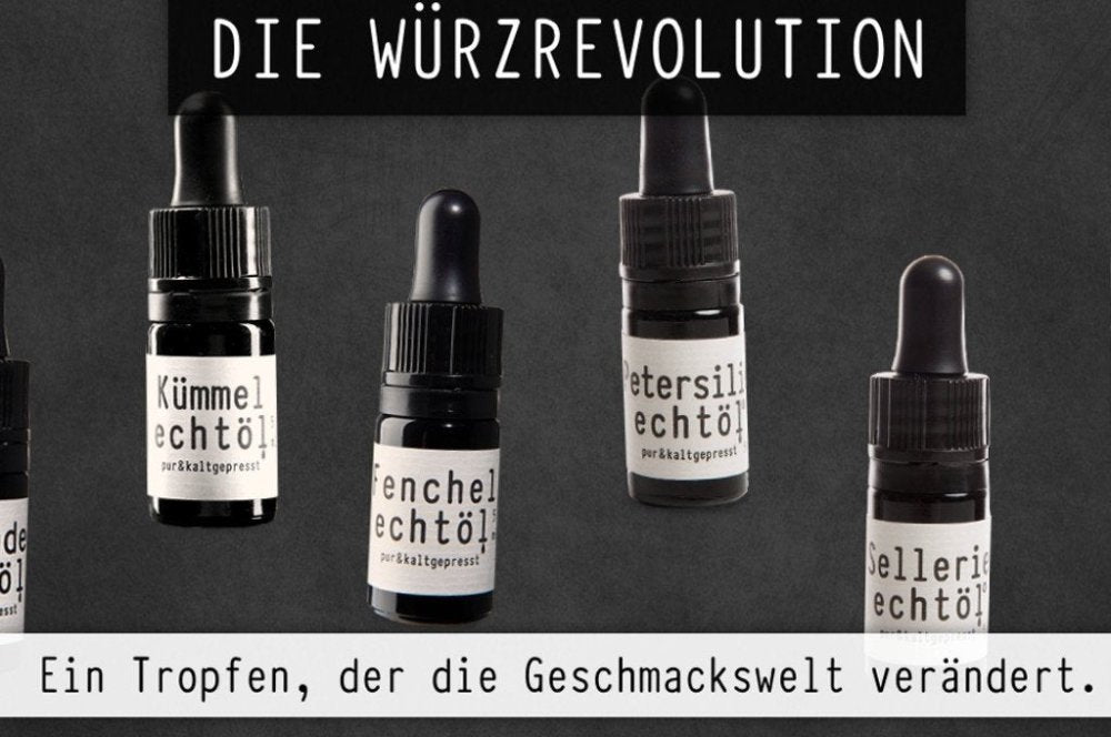 Spontanverkostung mit den exquisiten Würzölen von echtöl - Maître Philippe & Filles