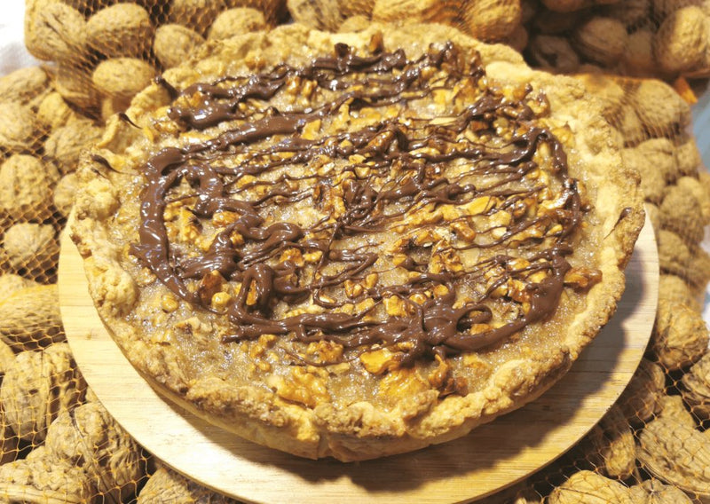 Tarte aux noix – Walnut tart with Grenoble walnuts