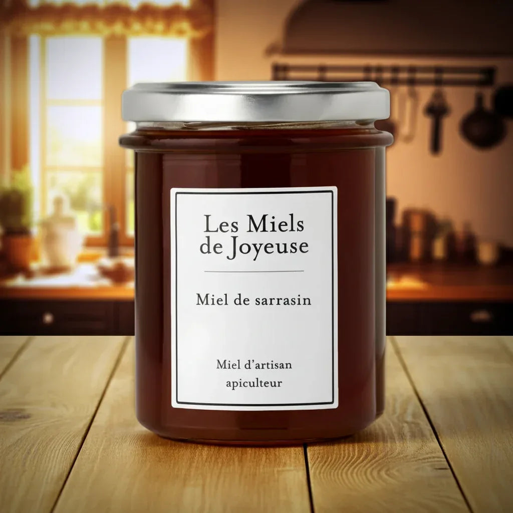 Buchweizenhonig aus der Touraine - Glas 250g - Miels de Joyeuse - Maître Philippe & Filles