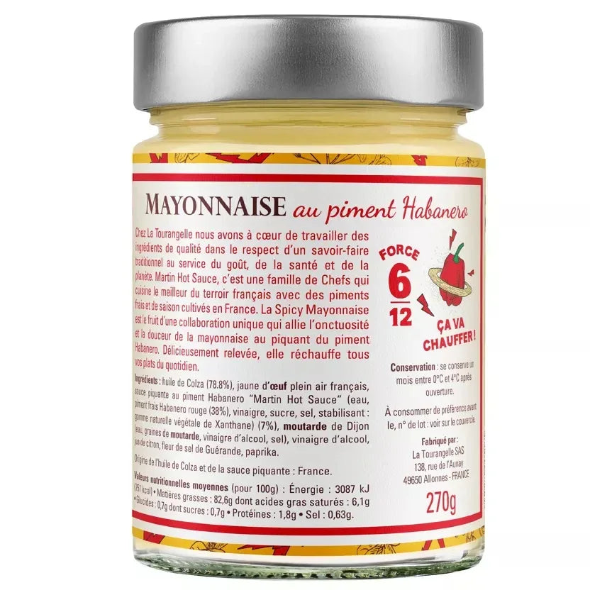 Pikante Mayonnaise mit Habanero Chili La Tourangelle