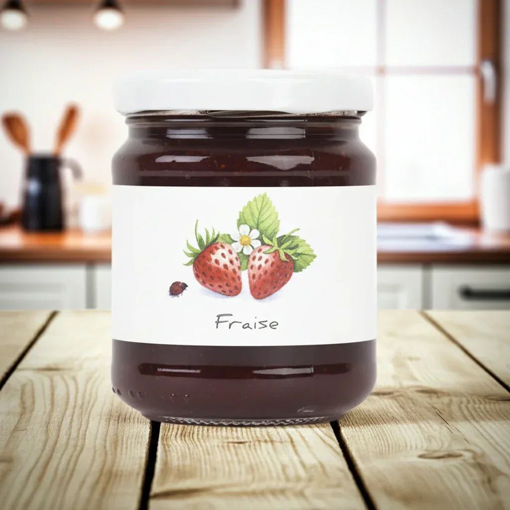 Erdbeer-Konfitüre 250g - Confitures de Raphaël - Maître Philippe & Filles