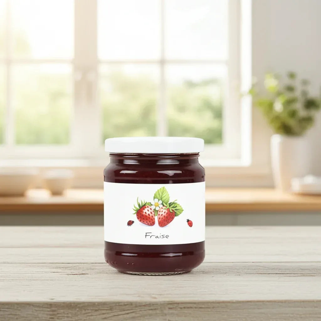 Erdbeer-Konfitüre 250g - Confitures de Raphaël - Maître Philippe & Filles