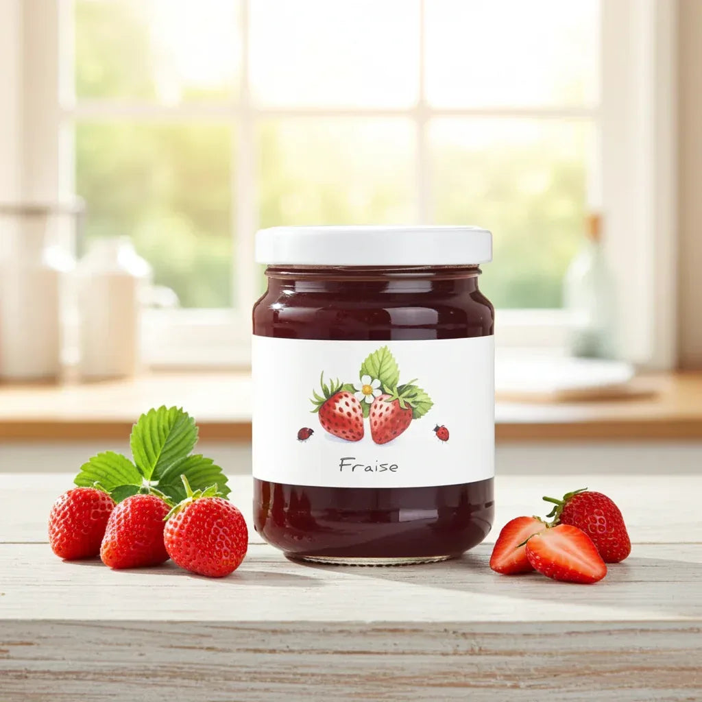 Erdbeer-Konfitüre 250g - Confitures de Raphaël - Maître Philippe & Filles