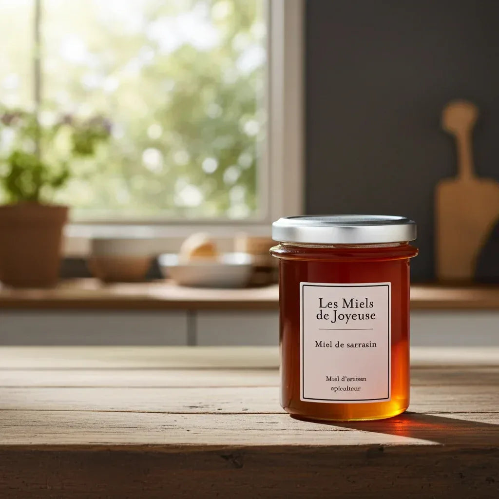 Buchweizenhonig aus der Touraine - Glas 250g - Miels de Joyeuse - Maître Philippe & Filles
