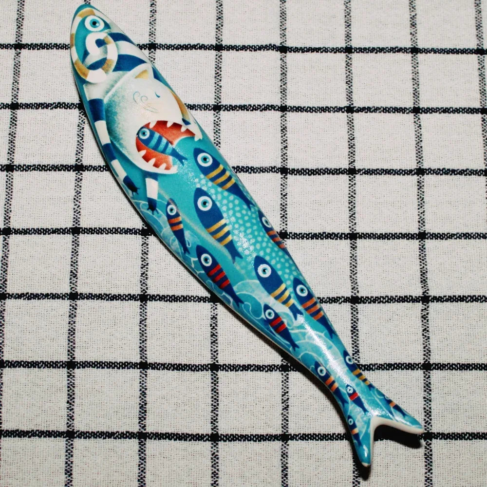 Sardinha de Lisboa - Black Hole - von Bordallo Pinheiro - Bordallo Pinheiro - Maître Philippe & Filles