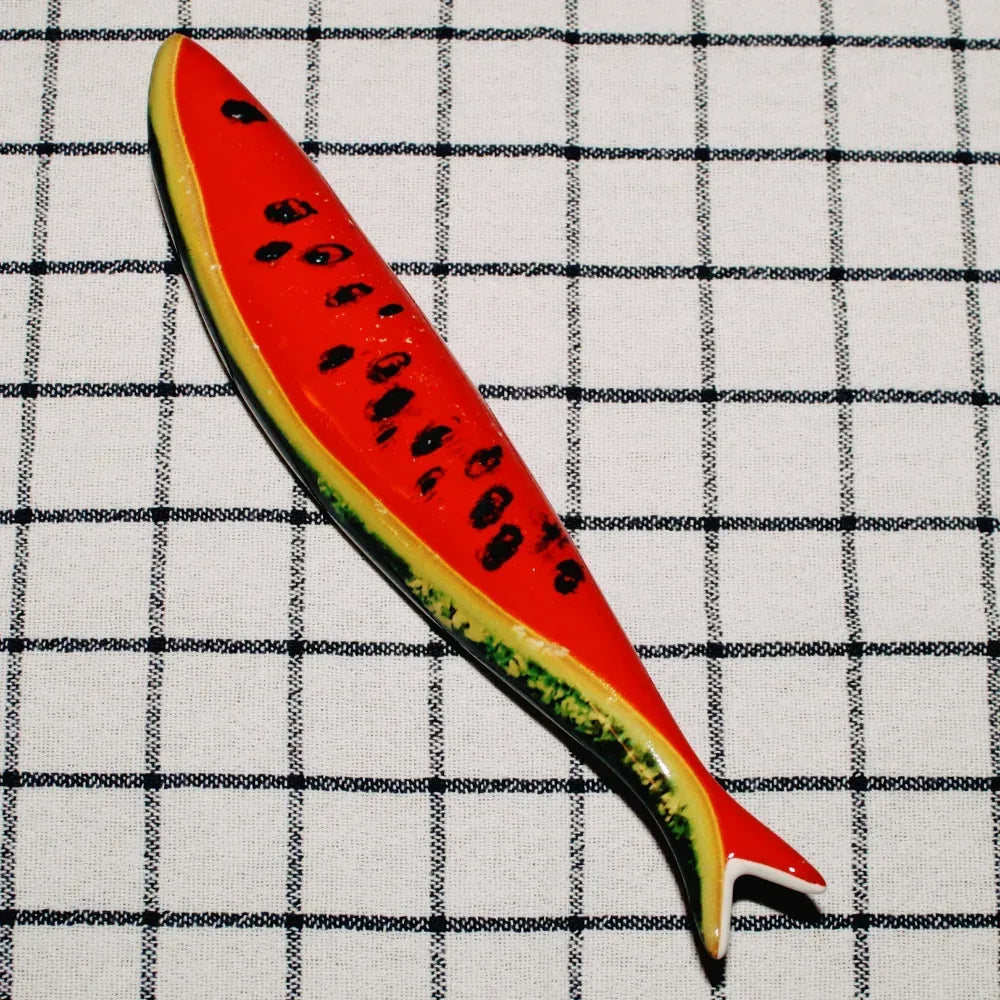 Sardinha de Lisboa - Watermelon - von Bordallo Pinheiro - Bordallo Pinheiro - Maître Philippe & Filles