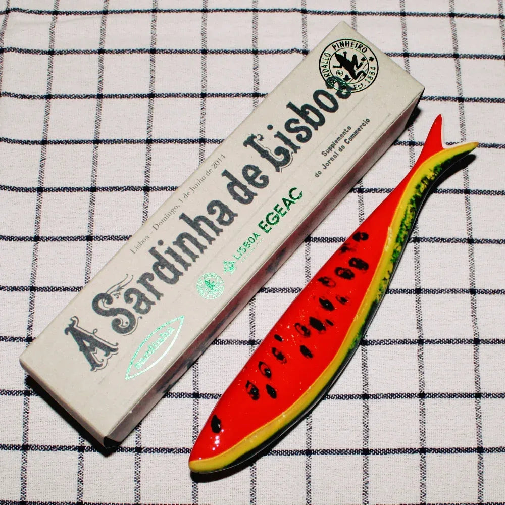 Sardinha de Lisboa - Watermelon - von Bordallo Pinheiro - Bordallo Pinheiro - Maître Philippe & Filles