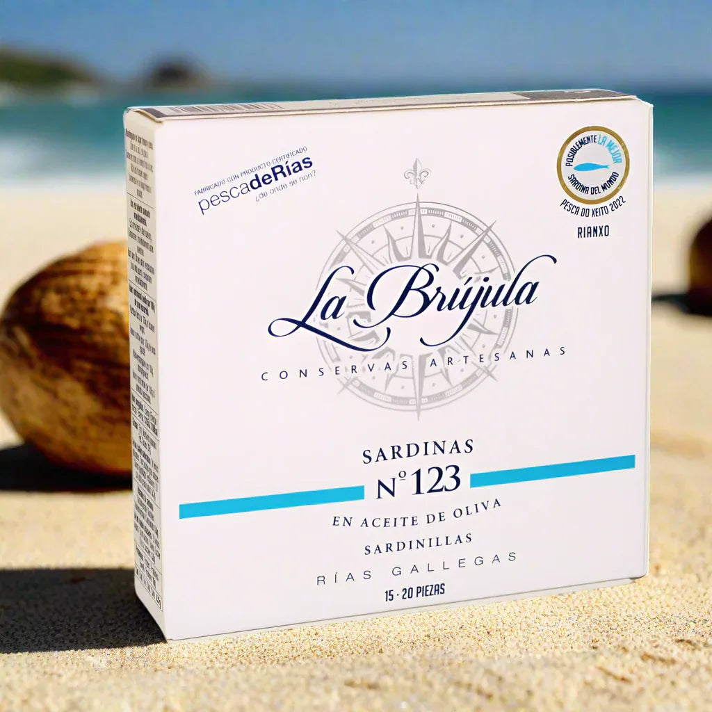Sardinen-Oktett aus Galizien – 8er-Kollektion Maître Philippe & Filles