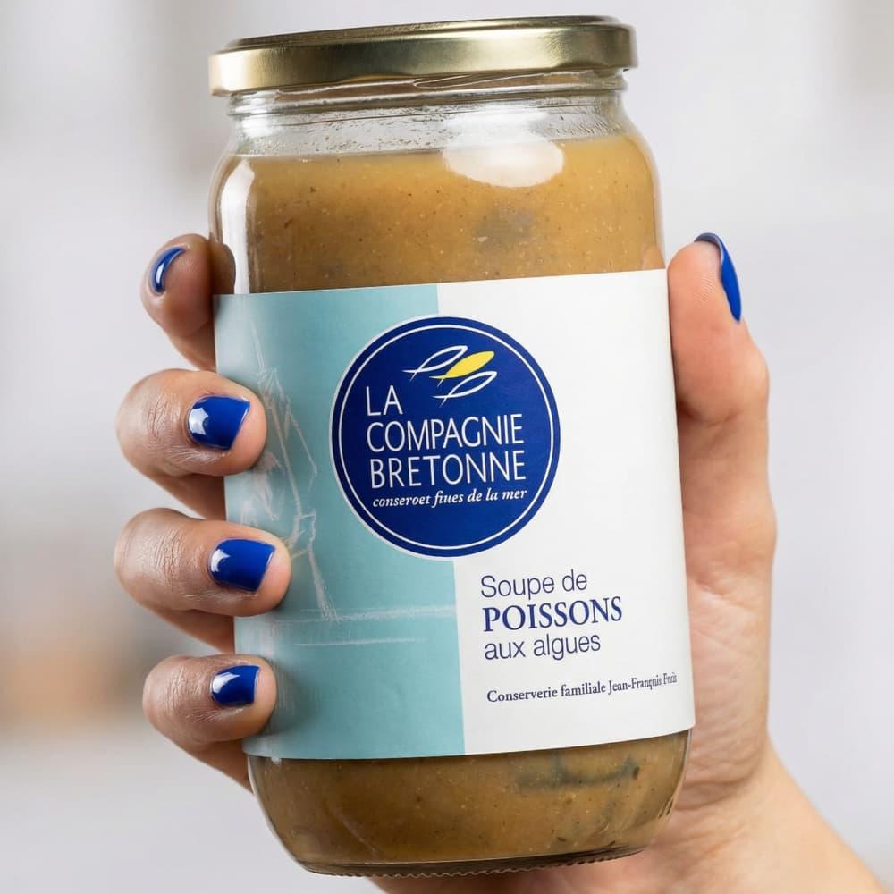 Bretonnische Fischsuppe mit Algen 750g - La Compagnie Bretonne - Maître Philippe & Filles