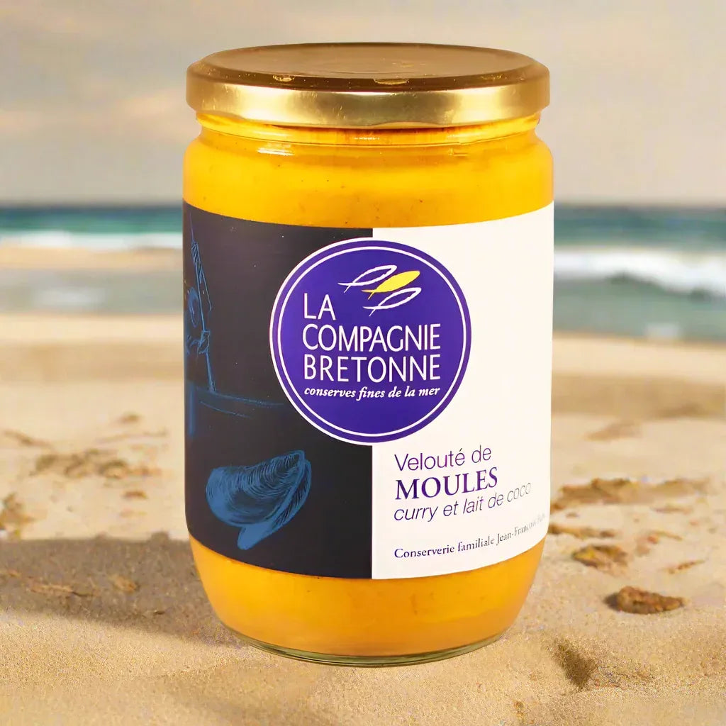 Velouté von Bouchot-Muscheln mit Curry & Kokosmilch 570g - La Compagnie Bretonne - Maître Philippe & Filles