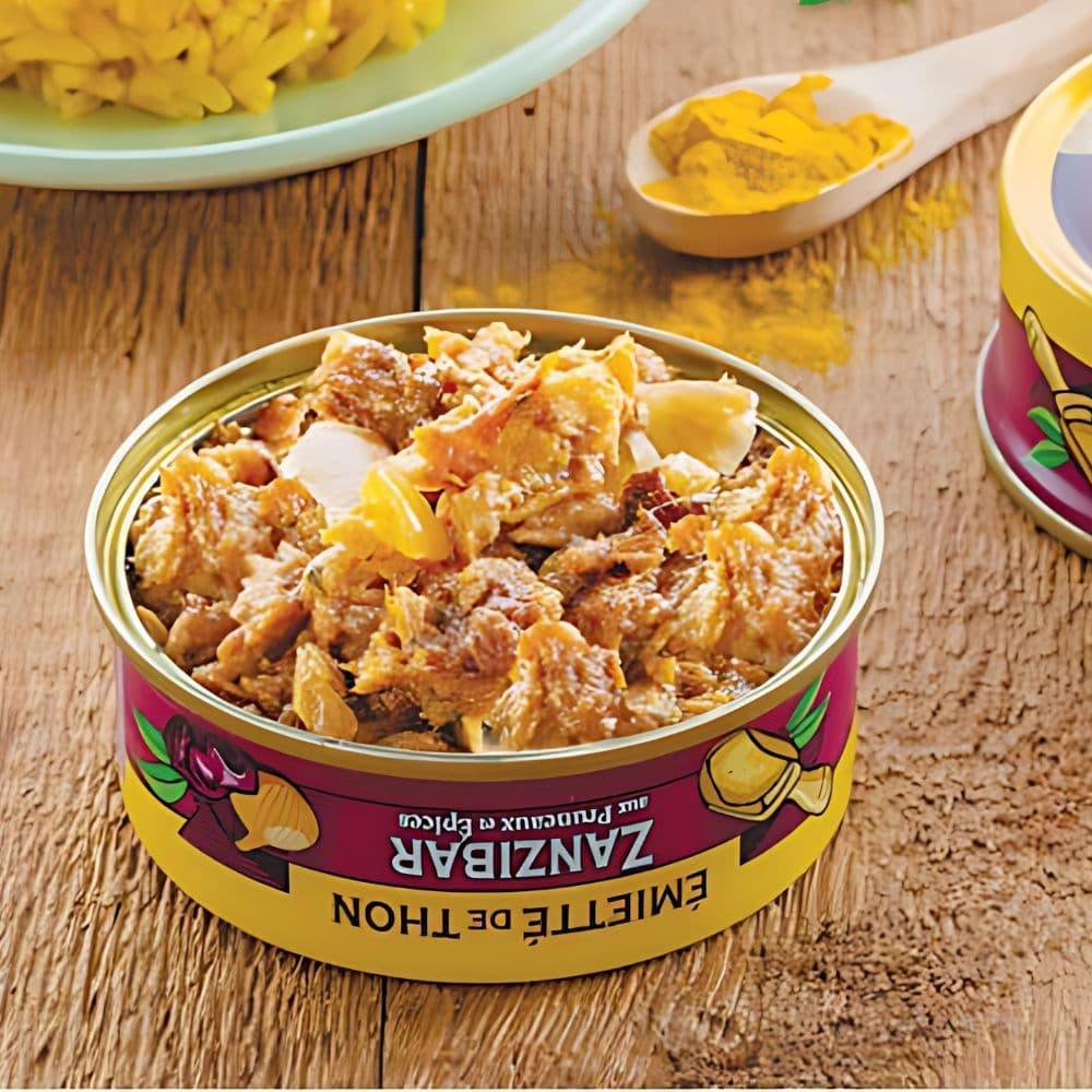 Émietté vom Thunfisch "Zanzibar" mit Dörrpflaumen und Gewürzen - Belle Iloise - Maître Philippe & Filles