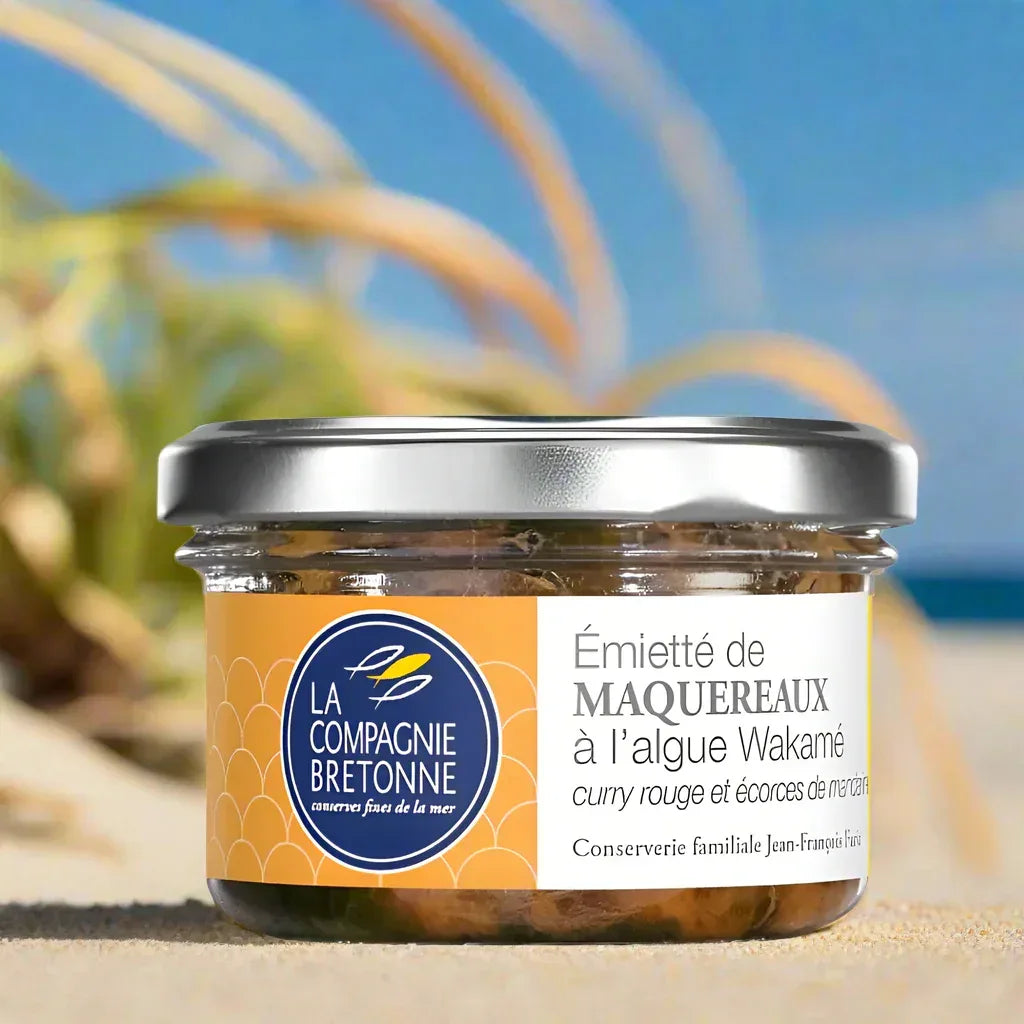 Emietté von Makrelen mit Wakamé-Algen, rotem Curry und Mandarinenzesten - La Compagnie Bretonne - Maître Philippe & Filles