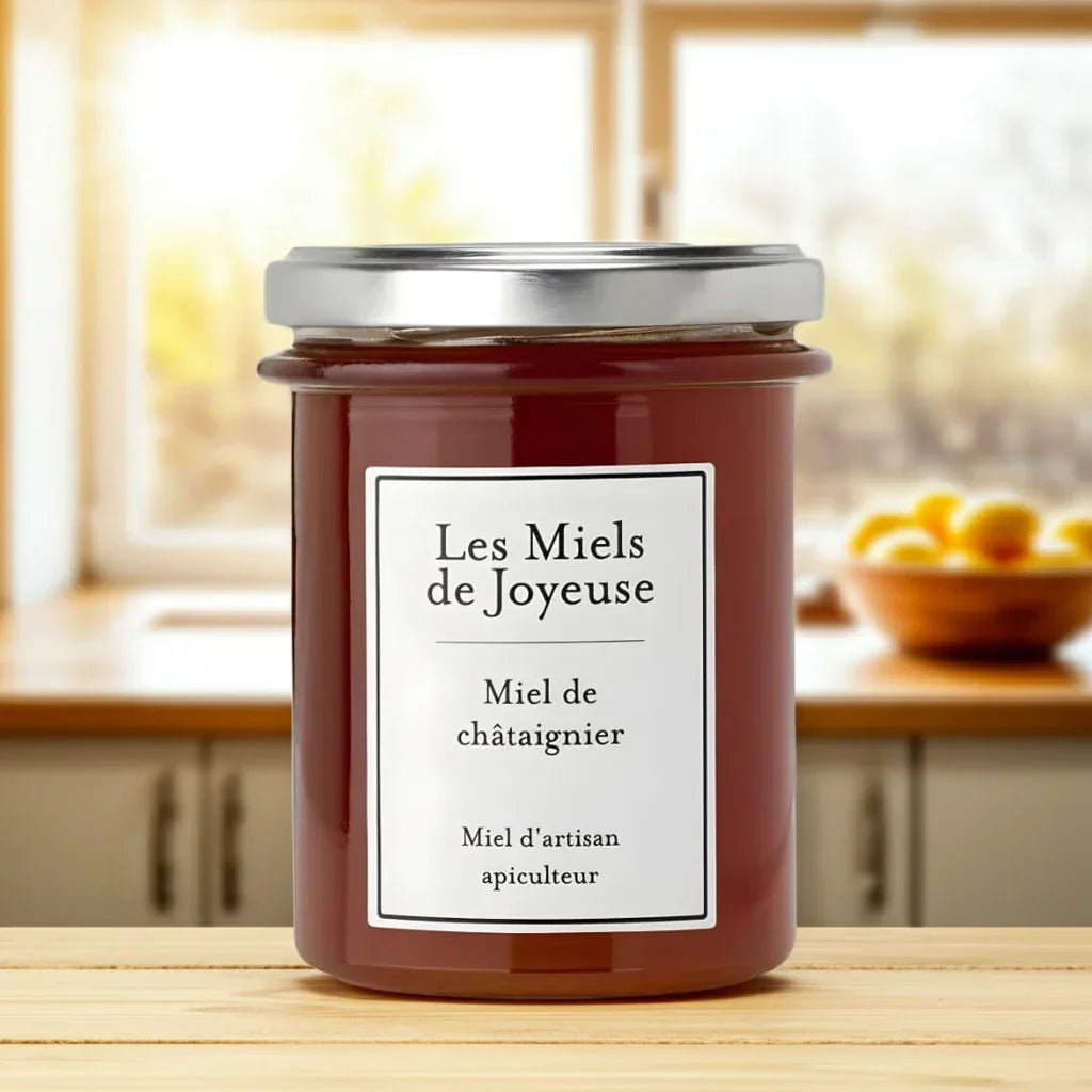 Kastanienhonig Glas 250g - Miels de Joyeuse - Maître Philippe & Filles