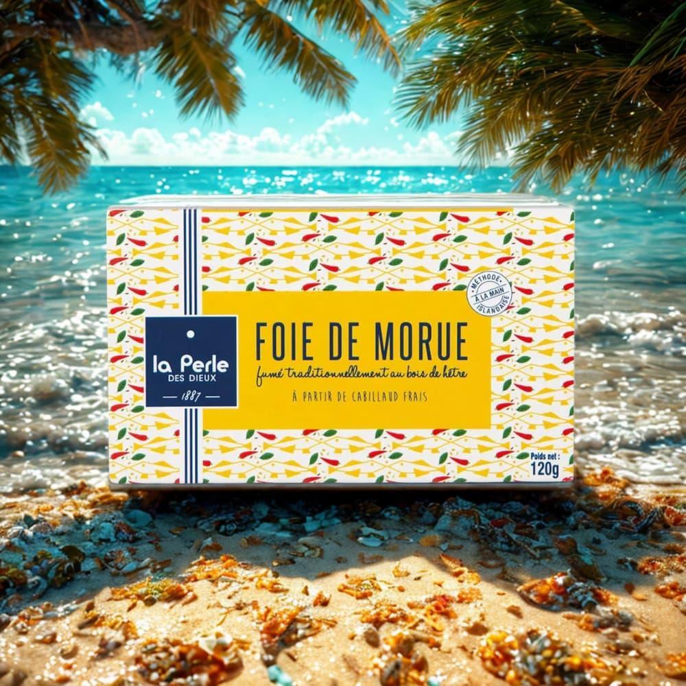 Dorschleber geräuchert auf Buchenholz - Perle des Dieux - Maître Philippe & Filles