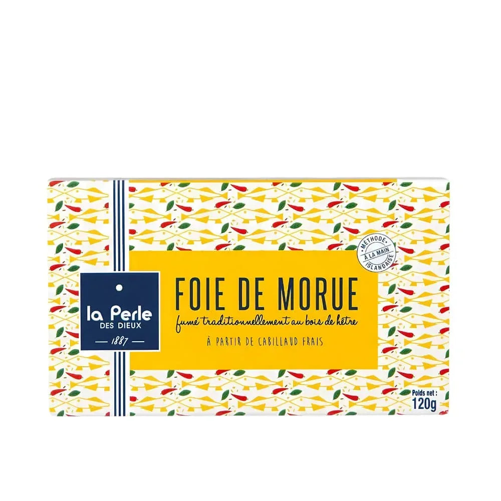 Dorschleber geräuchert auf Buchenholz - Perle des Dieux - Maître Philippe & Filles