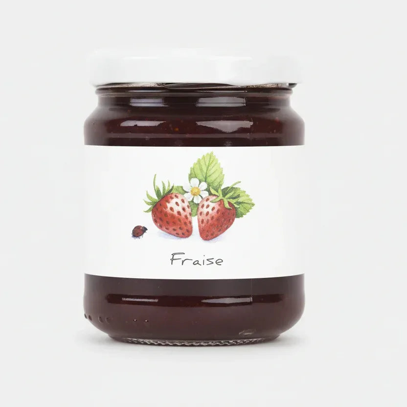 Erdbeer-Konfitüre 250g - Confitures de Raphaël - Maître Philippe & Filles