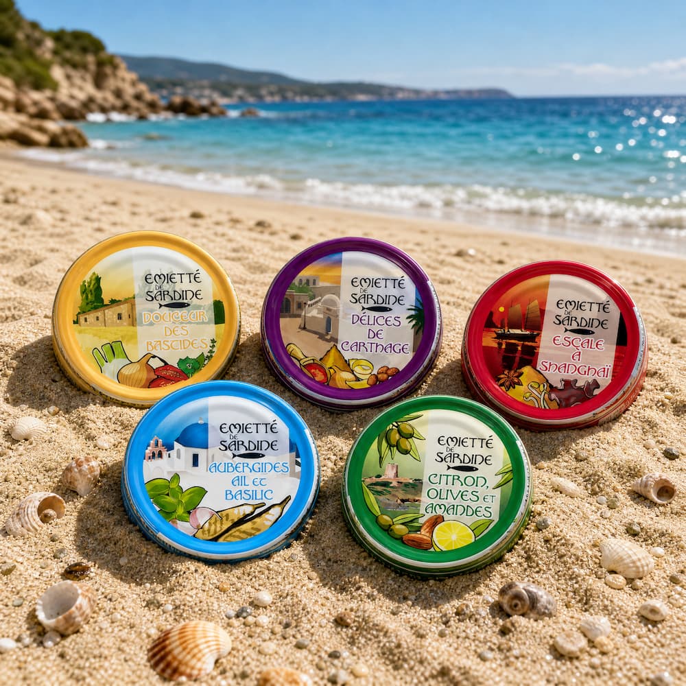 Kollektion 5 Émiettés von der Sardine La Belle-Iloise Belle Iloise