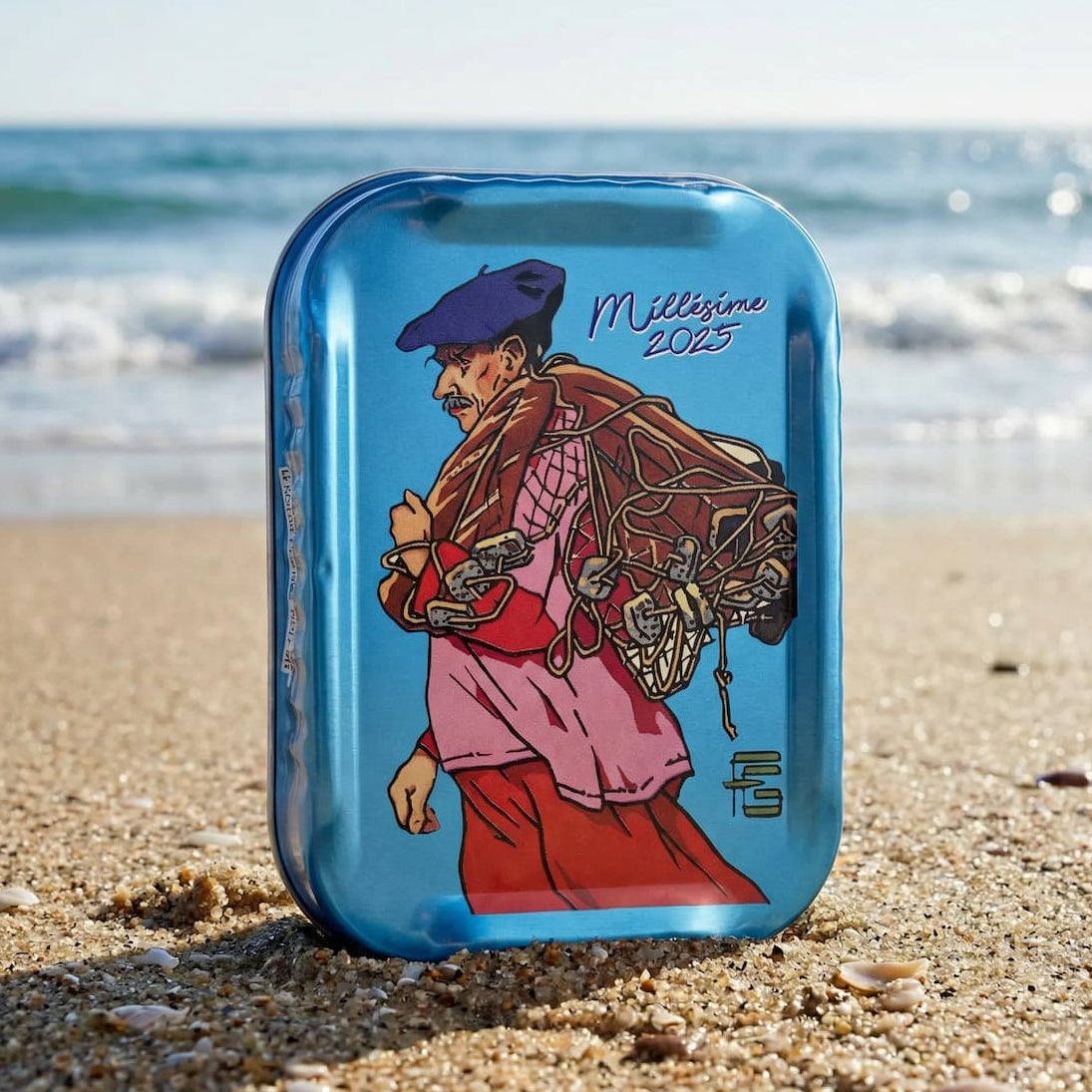 Jahrgangssardine 2025 „Le Pêcheur Sardinier" von Géo Fourrier