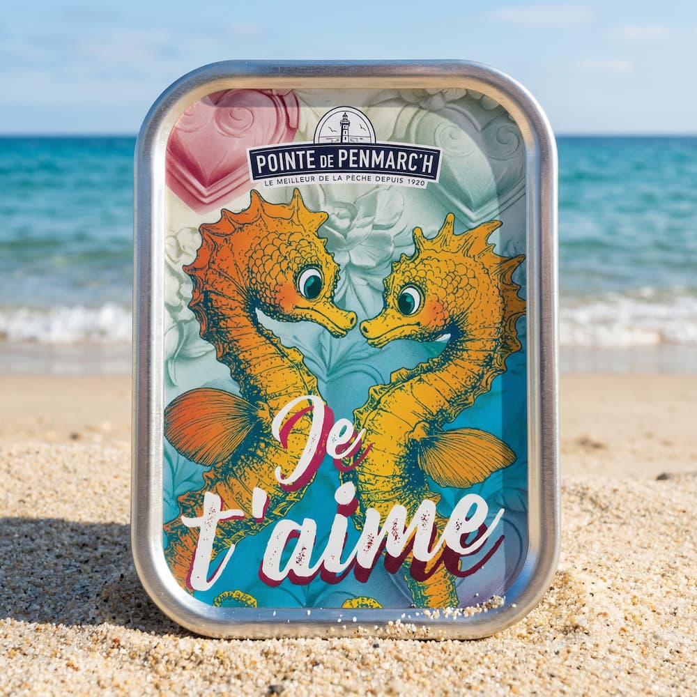 Sardinen in Olivenöl Vierge Extra "Seepferdchen ❤️" - La Pointe de Penmarch - Maître Philippe & Filles