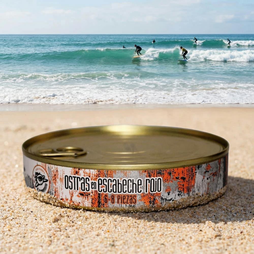 Austern aus Galizien in roter Escabèche - O Submarino - Maître Philippe & Filles