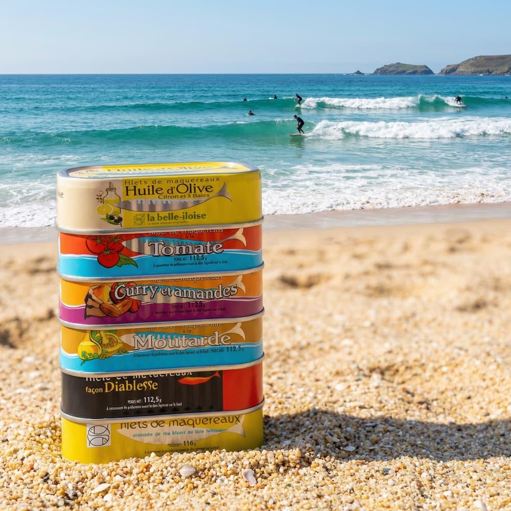 Kollektion 6 Dosen Makrelen, La Belle-Iloise - Belle Iloise - Maître Philippe & Filles