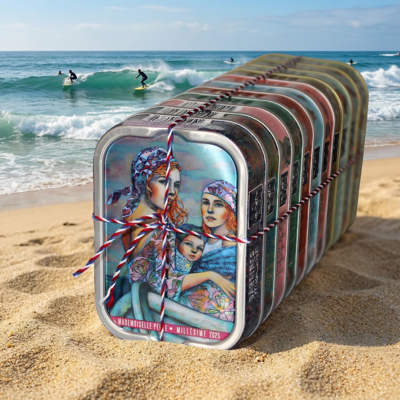 Kollektion "Mademoiselle Perle" 11 Jahrgangssardinen La Perle des Dieux (2015 - 2025) Perle des Dieux