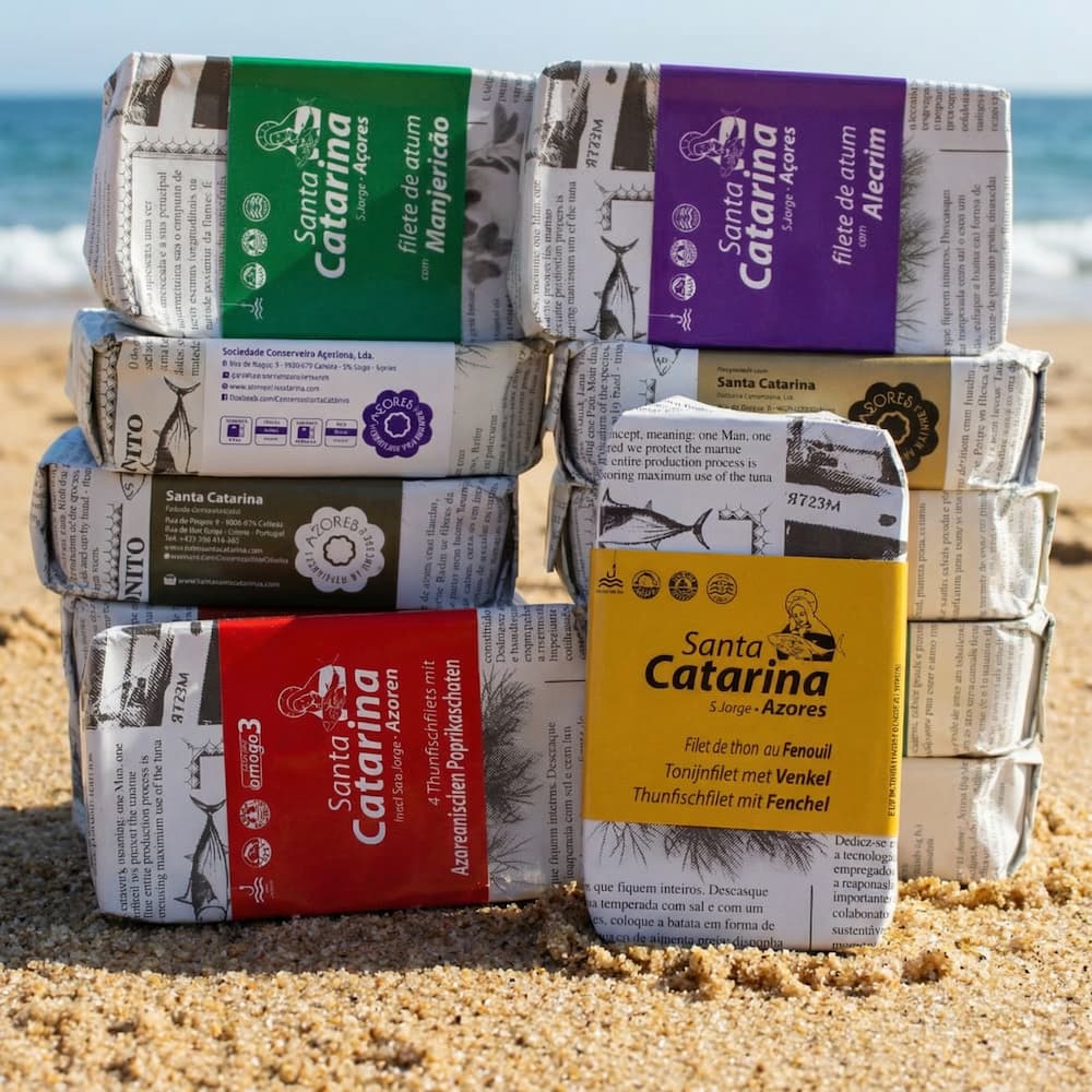 Kollektion 12 Dosen Thunfischfilets Santa-Catarina Santa Catarina
