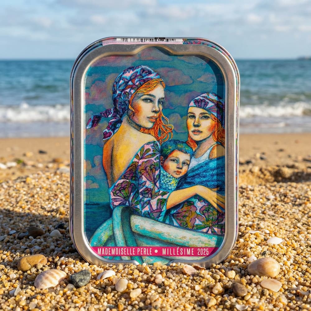 "Mademoiselle Perle" Kollektion: 10 vintage sardiner fra La Perle des Dieux (2015 - 2024)