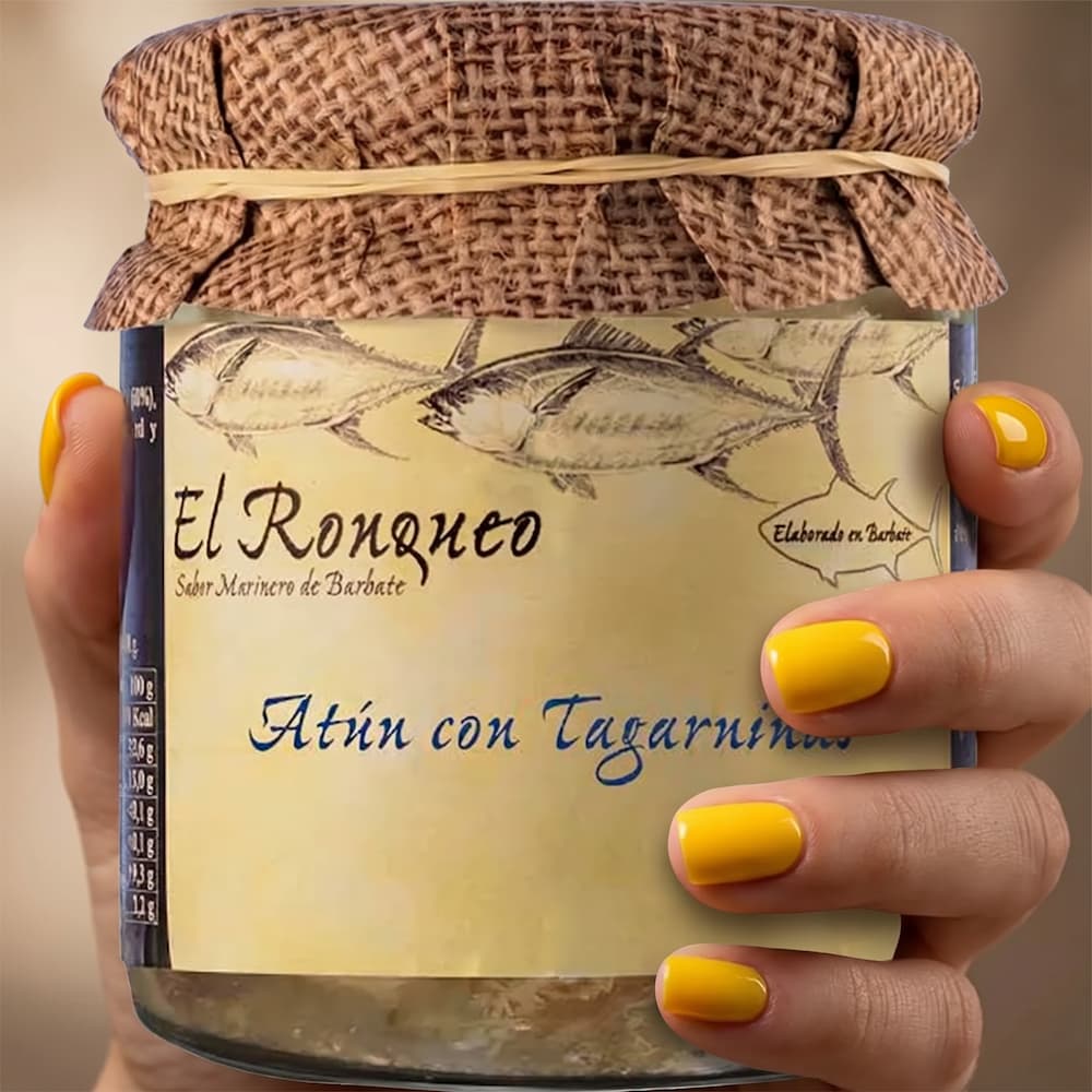 Thunfisch mit Tagarninas (Thunfisch mit wilden spanischen Golddistel) Glas 250 g Conservas El Ronqueo
