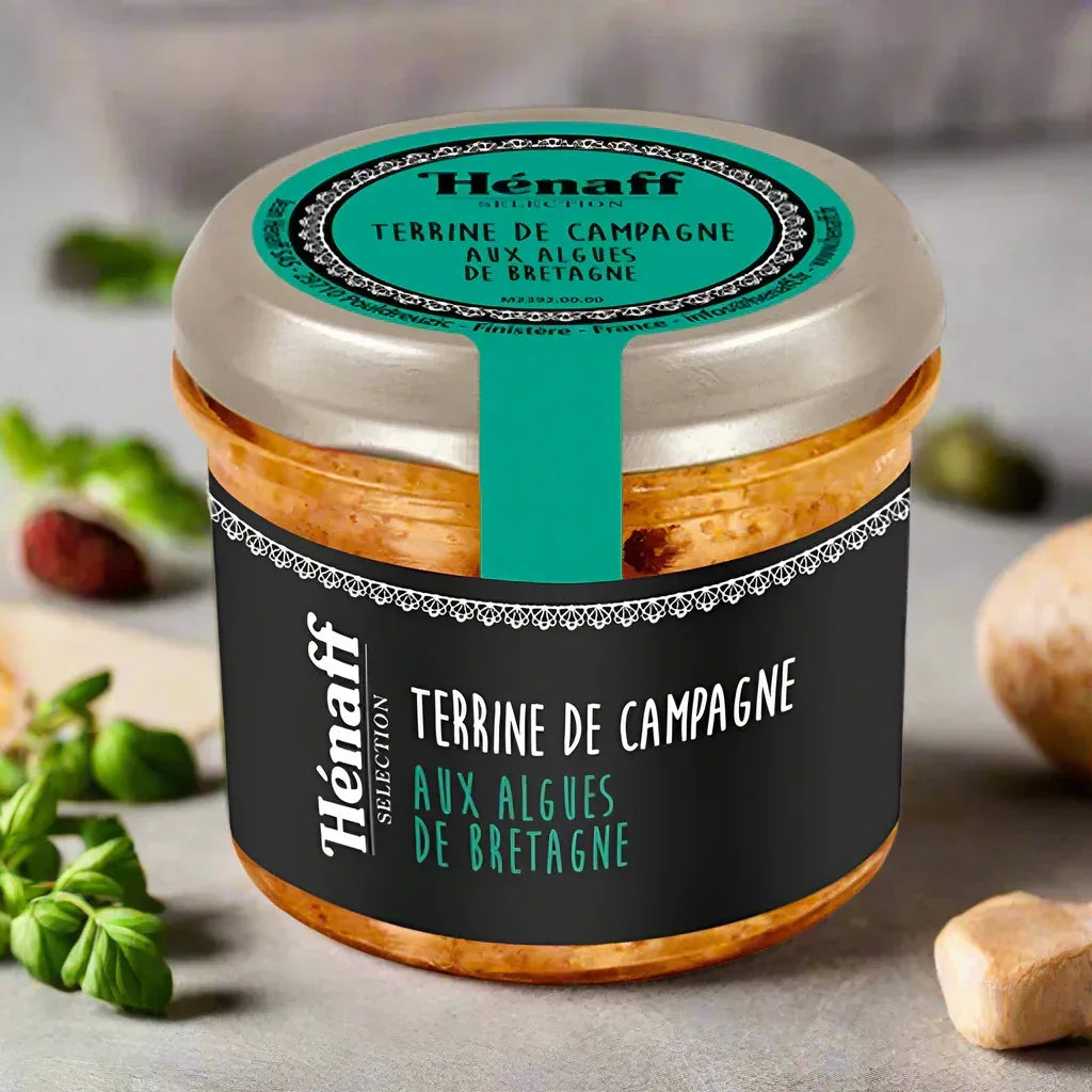 Landterrine mit Algen aus der Bretagne - 90g - Henaff - Maître Philippe & Filles