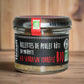 Rillettes von im Topf gebratenem Huhn mit geröstetem Buchweizen - 90g Henaff