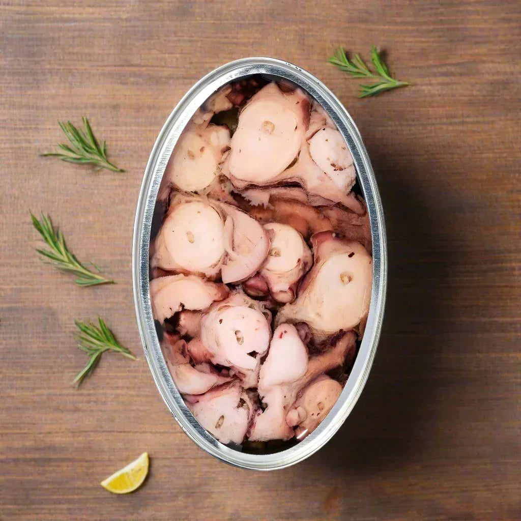 In Olivenöl geräucherter Oktopus aus Galizien - Conservas Lulina - Maître Philippe & Filles