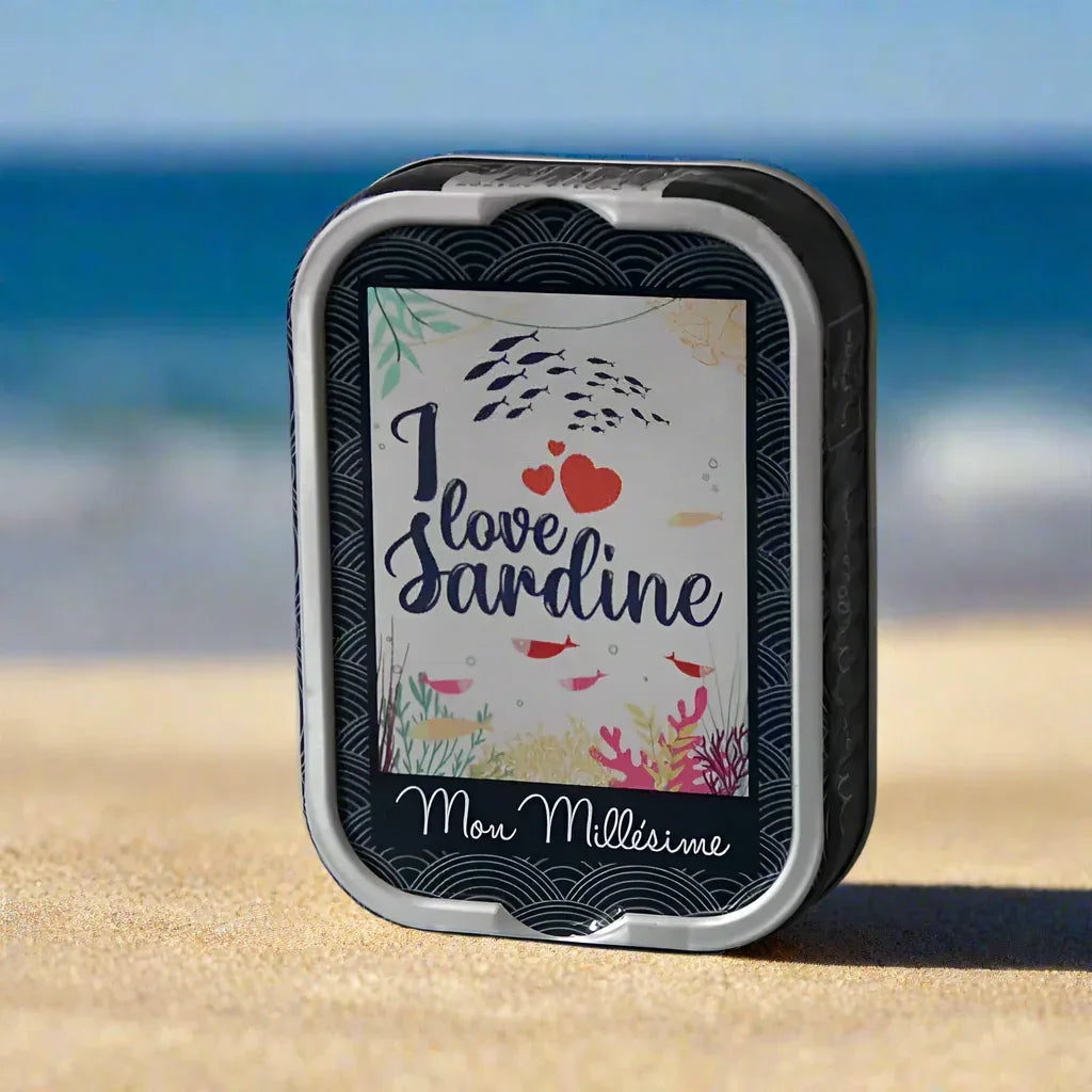 Sardinen in Olivenöl Vierge Extra "I love sardine ❤️" - Perle des Dieux - Maître Philippe & Filles