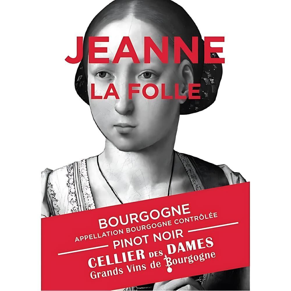 Bourgogne Pinot Noir 2022 Jeanne la Folle - Cellier des Dames - Maître Philippe & Filles