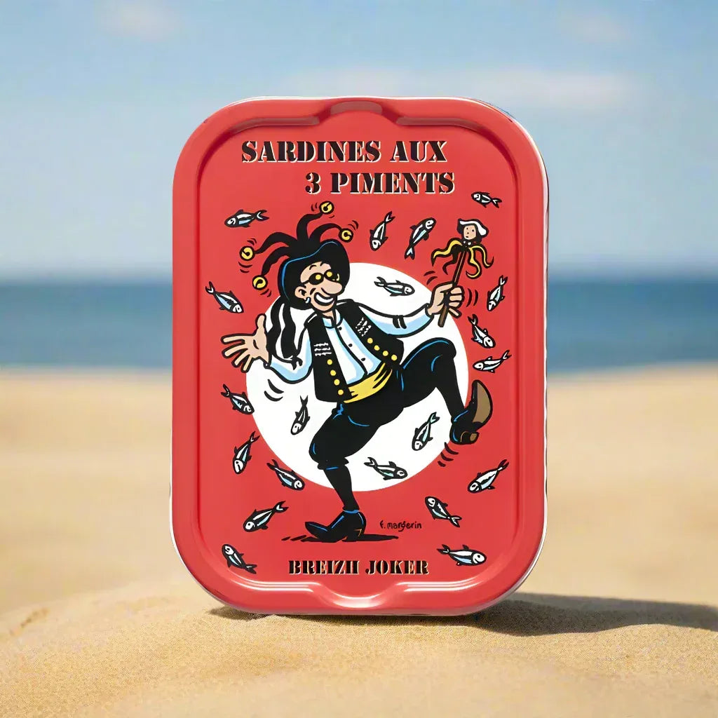"Joker Breizh" – Sardine mit 3-fach Chili 🌶️ 🌶️ 🌶️ - Quiberonnaise - Maître Philippe & Filles