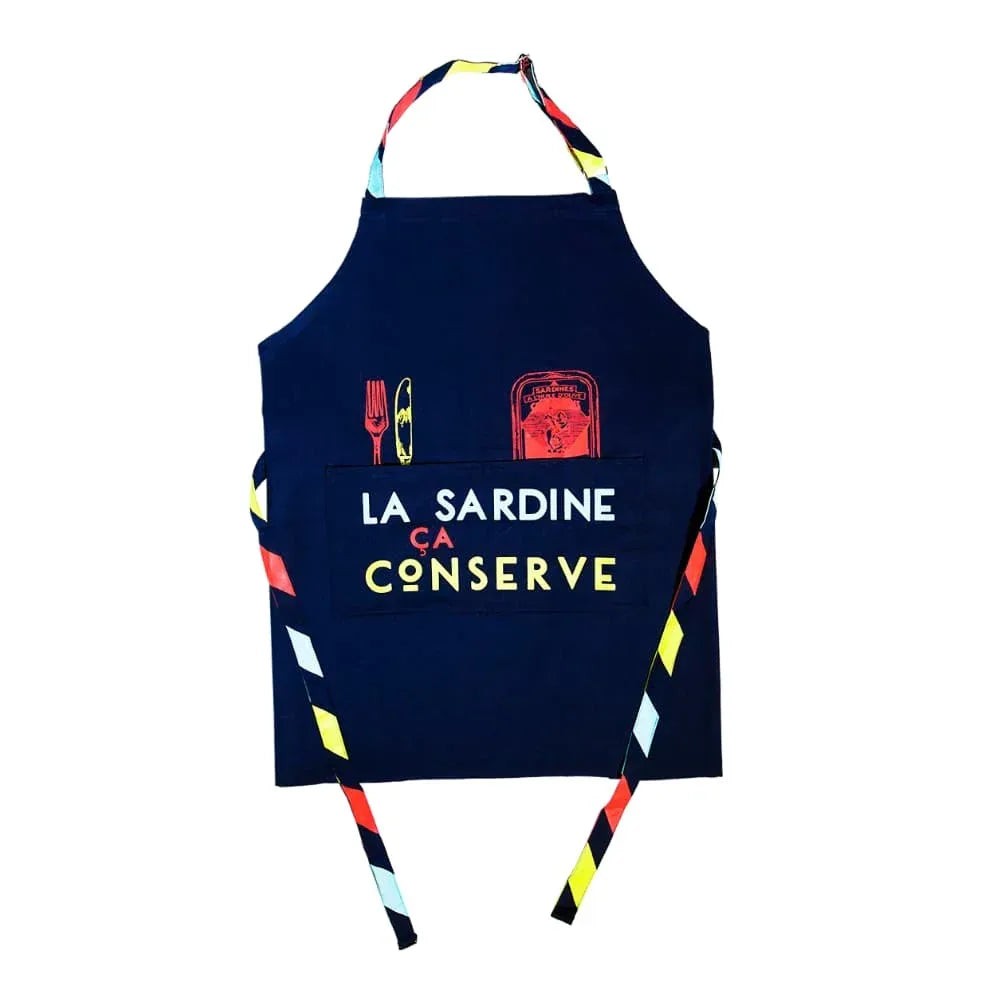 Schürze für Erwachsene - Sardinen machen haltbar! - Belle Iloise - Maître Philippe & Filles