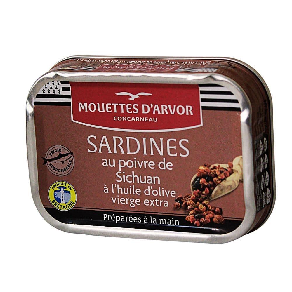 Sardinen mit Szechuanpfeffer - Mouettes Arvor - Maître Philippe & Filles