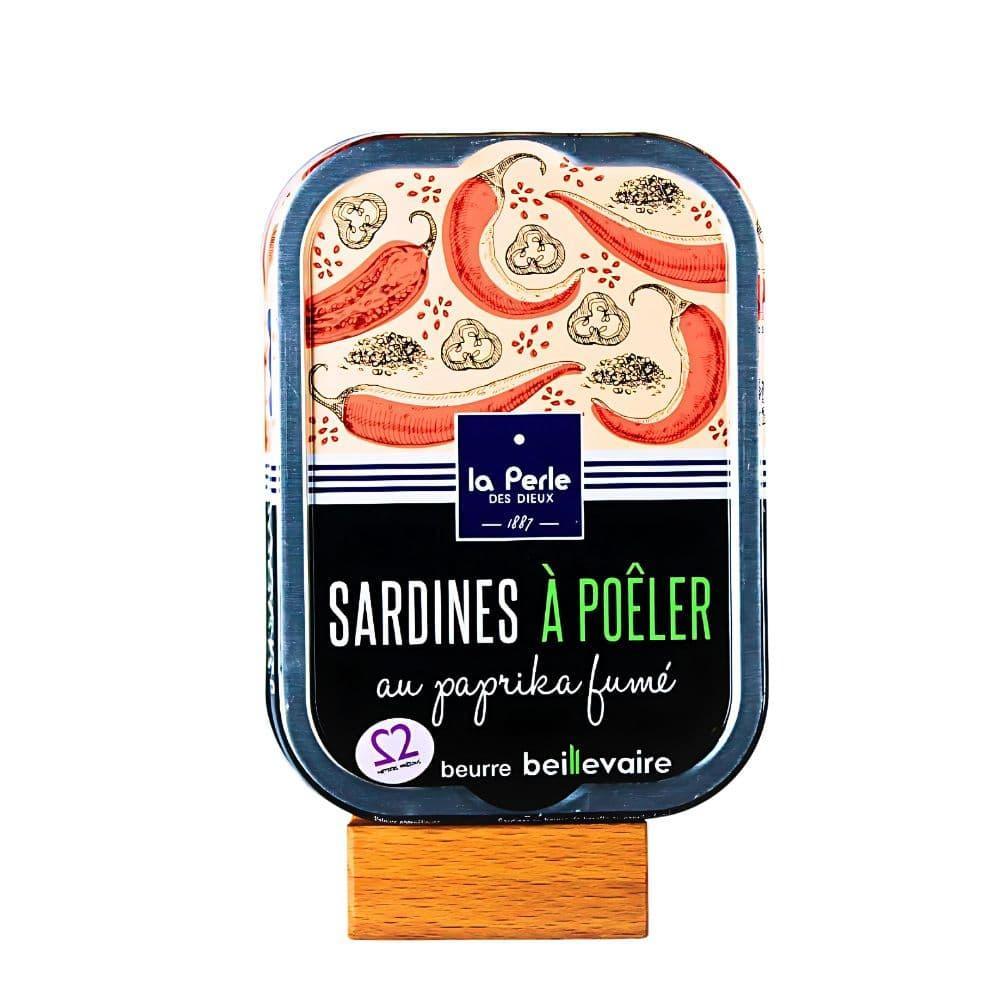 Sardinen zum Braten in Beillevaire-Fassbutter mit geräuchertem Paprika - Perle des Dieux - Maître Philippe & Filles