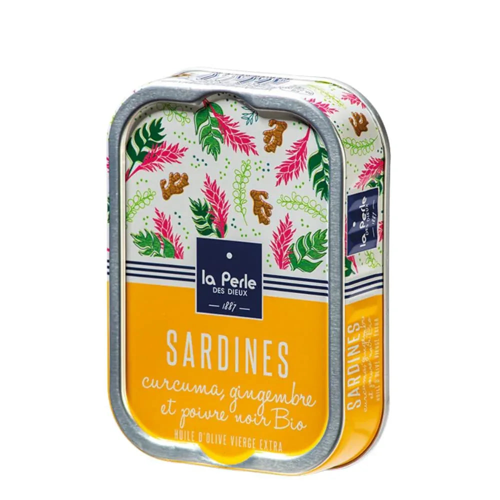 Sardinen Kurkuma Ingwer und schwarzer Pfeffer - Perle des Dieux - Maître Philippe & Filles