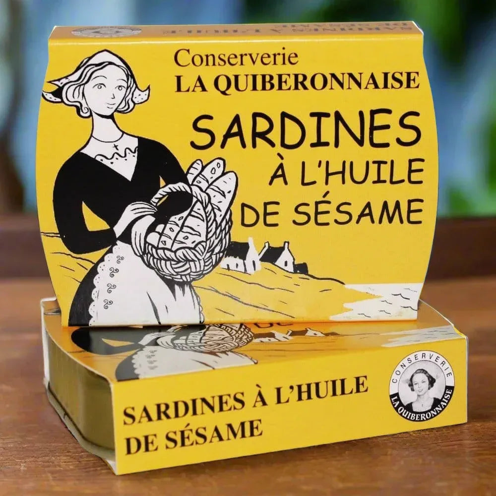 Sardinen in Sesamöl Extra Vergine - Quiberonnaise - Maître Philippe & Filles
