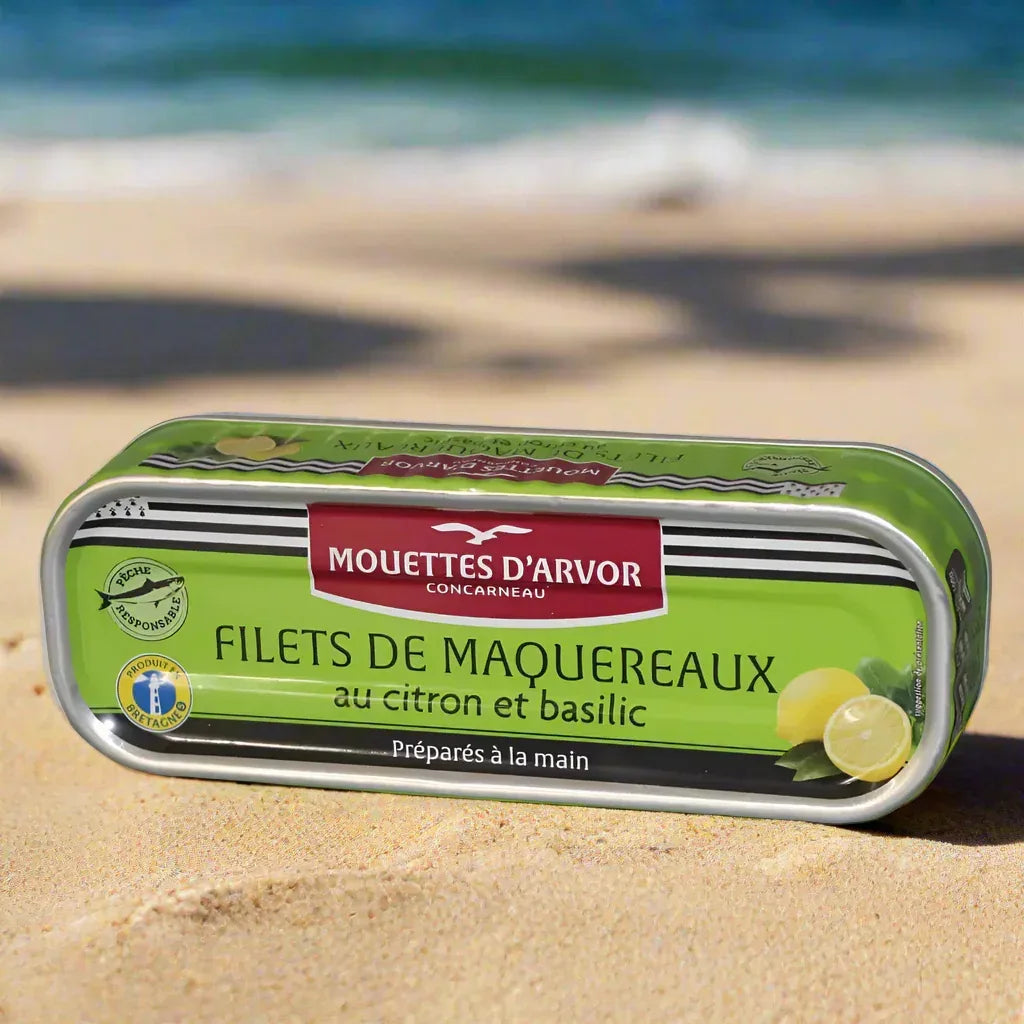 Quartett Makrelenfilets - Les Mouettes d'Arvor - Mouettes Arvor - Maître Philippe & Filles
