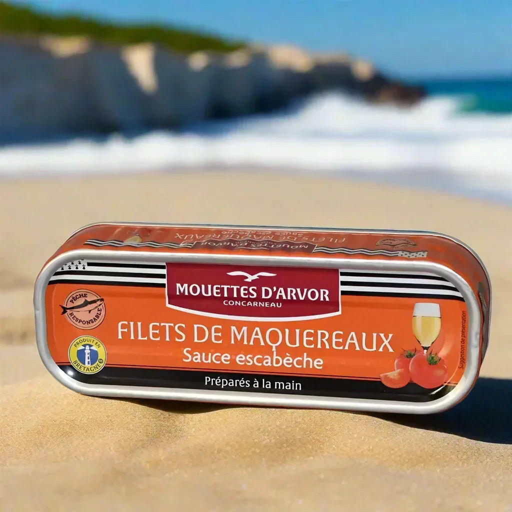 Quartett Makrelenfilets - Les Mouettes d'Arvor - Mouettes Arvor - Maître Philippe & Filles