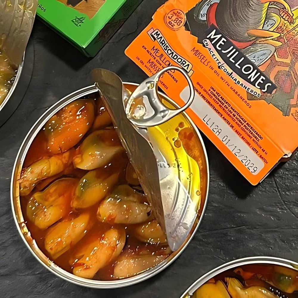 Mariscadora Premium Miesmuscheln mit Habanero-Püree 🌶️ 🌶️ - Mariscadora - Maître Philippe & Filles