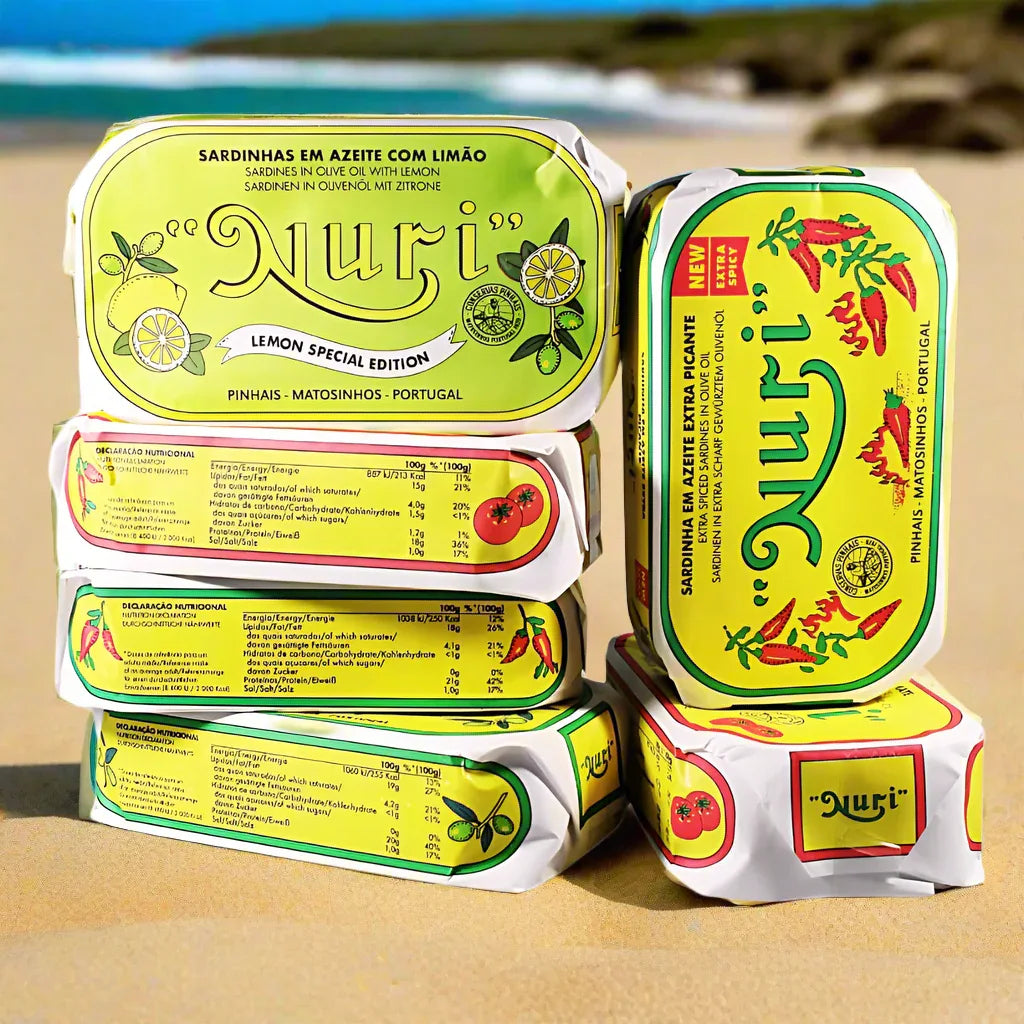 Kollektion 6 Nuri Sardinen aus Portugal Nuri