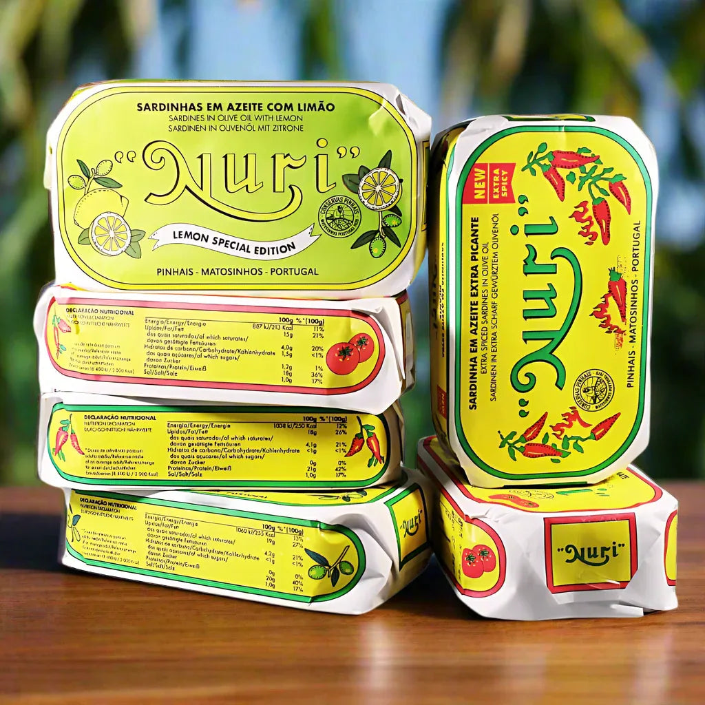 Kollektion 6 Nuri Sardinen aus Portugal Nuri