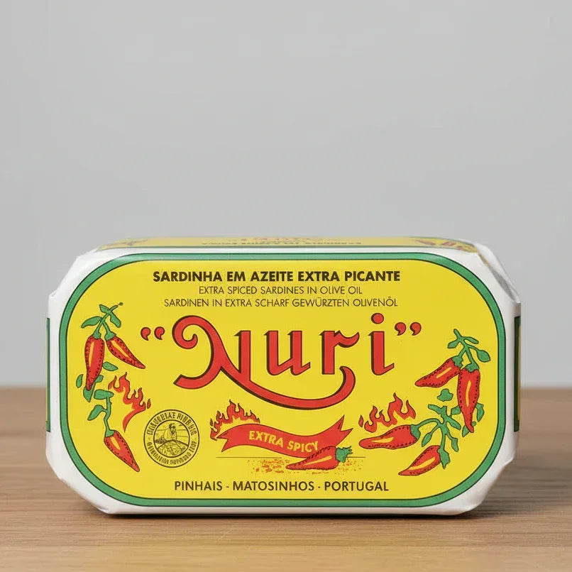 Sehr scharfe Sardinen Nuri in Olivenöl und Piri-Piri 🌶️ 🌶️ 🌶️ - Nuri - Maître Philippe & Filles