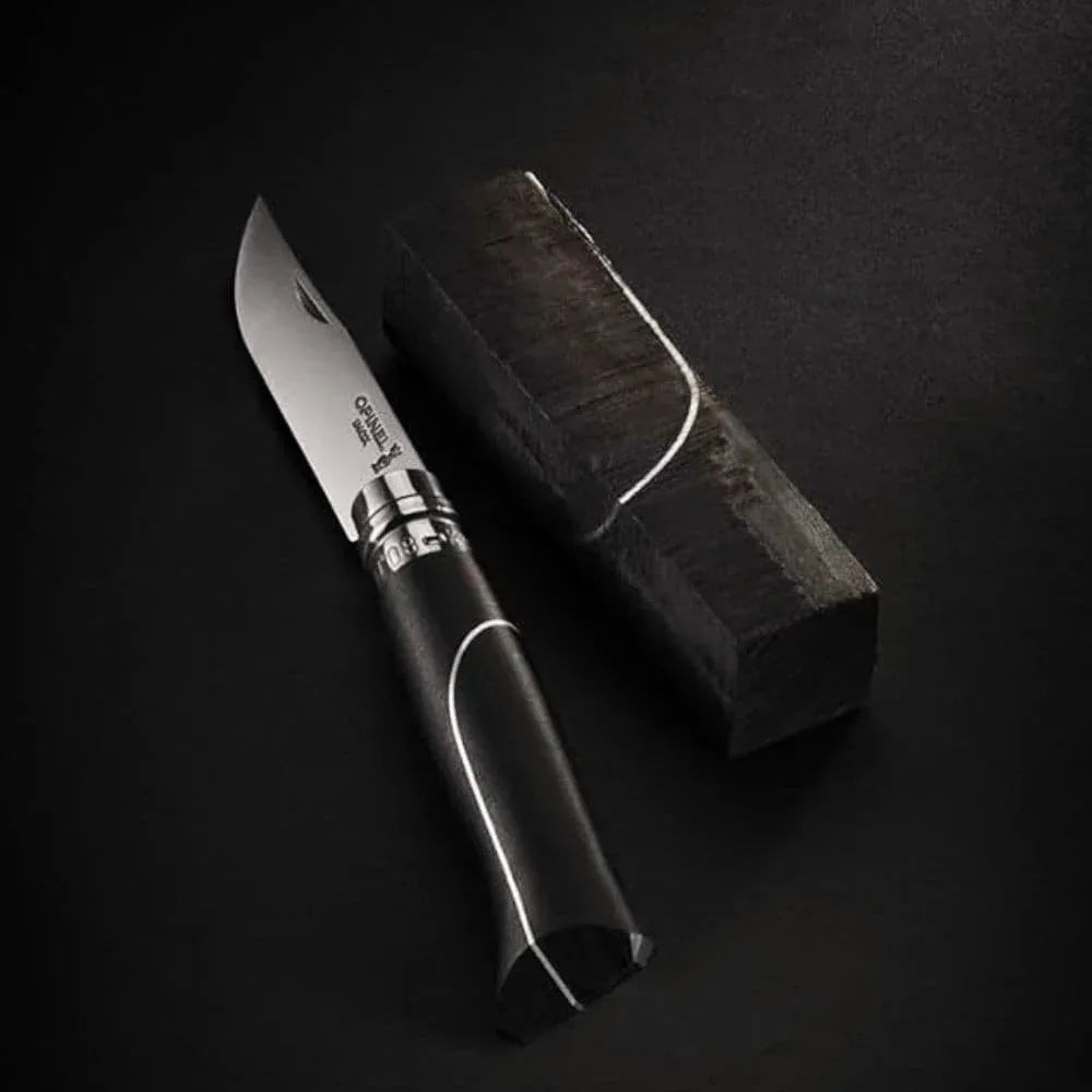 Opinel N°08 ELLIPSE - Ebenholz und Aluminium - Opinel - Maître Philippe & Filles