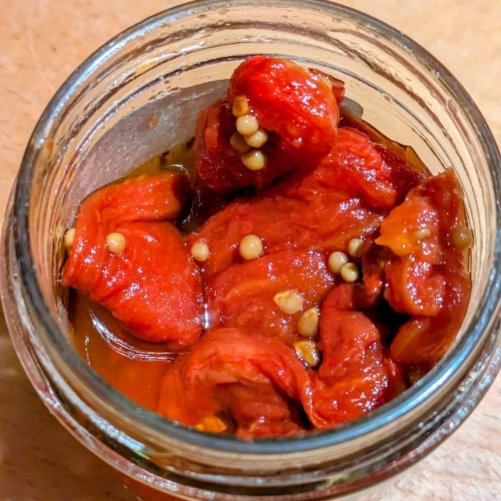 Pickles Tomaten mit Essig, Marc Peyrey 120g - Marc Peyrey - Maître Philippe & Filles