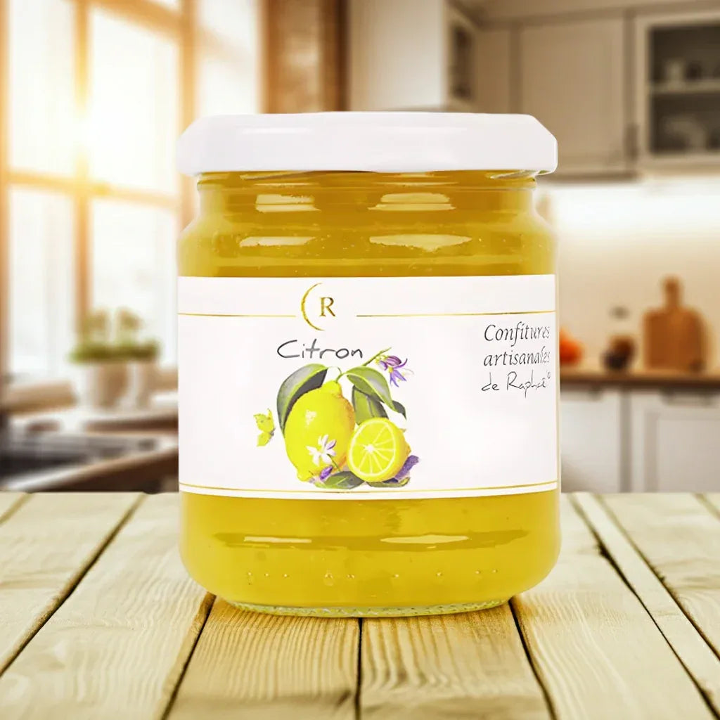 Zitronen-Konfitüre 250g - Confitures de Raphaël - Maître Philippe & Filles