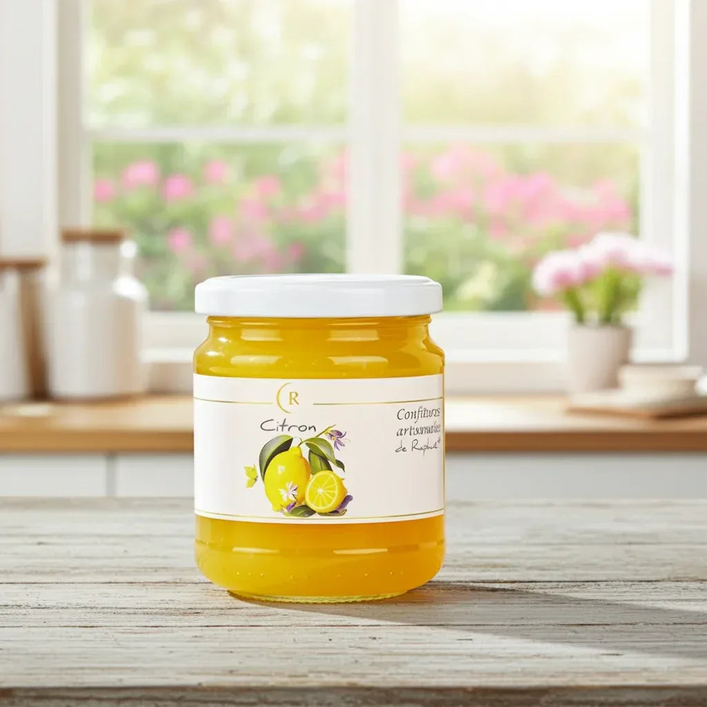 Zitronen-Konfitüre 250g - Confitures de Raphaël - Maître Philippe & Filles